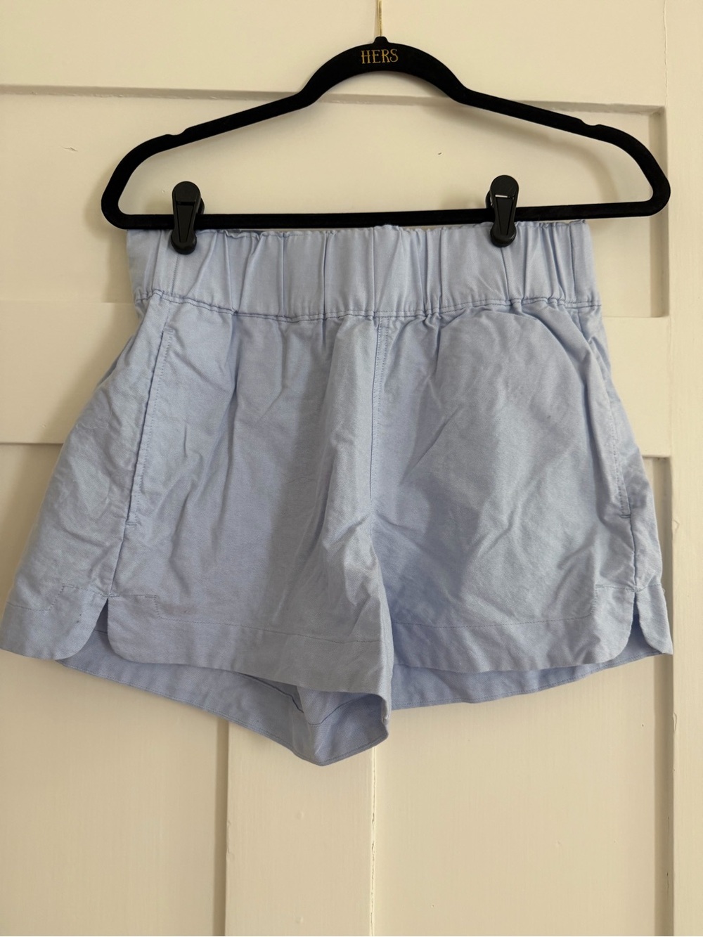 AYR Light Blue Athletic Drawstring Waist Shorts